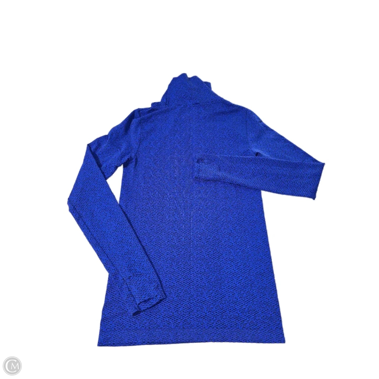 Athletic Top Long Sleeve Collar By Athleta In Blue, Size: S