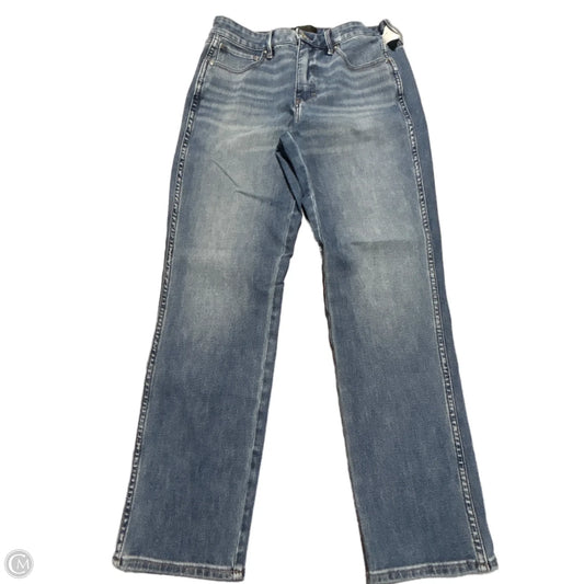 Jeans Straight By White House Black Market In Blue Denim, Size: 8