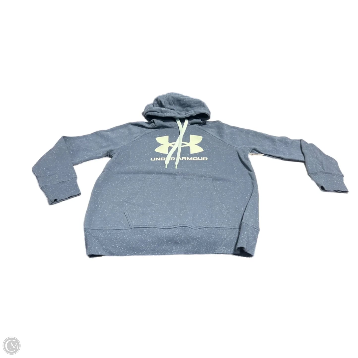 Sweatshirt Hoodie By Under Armour In Blue, Size: M