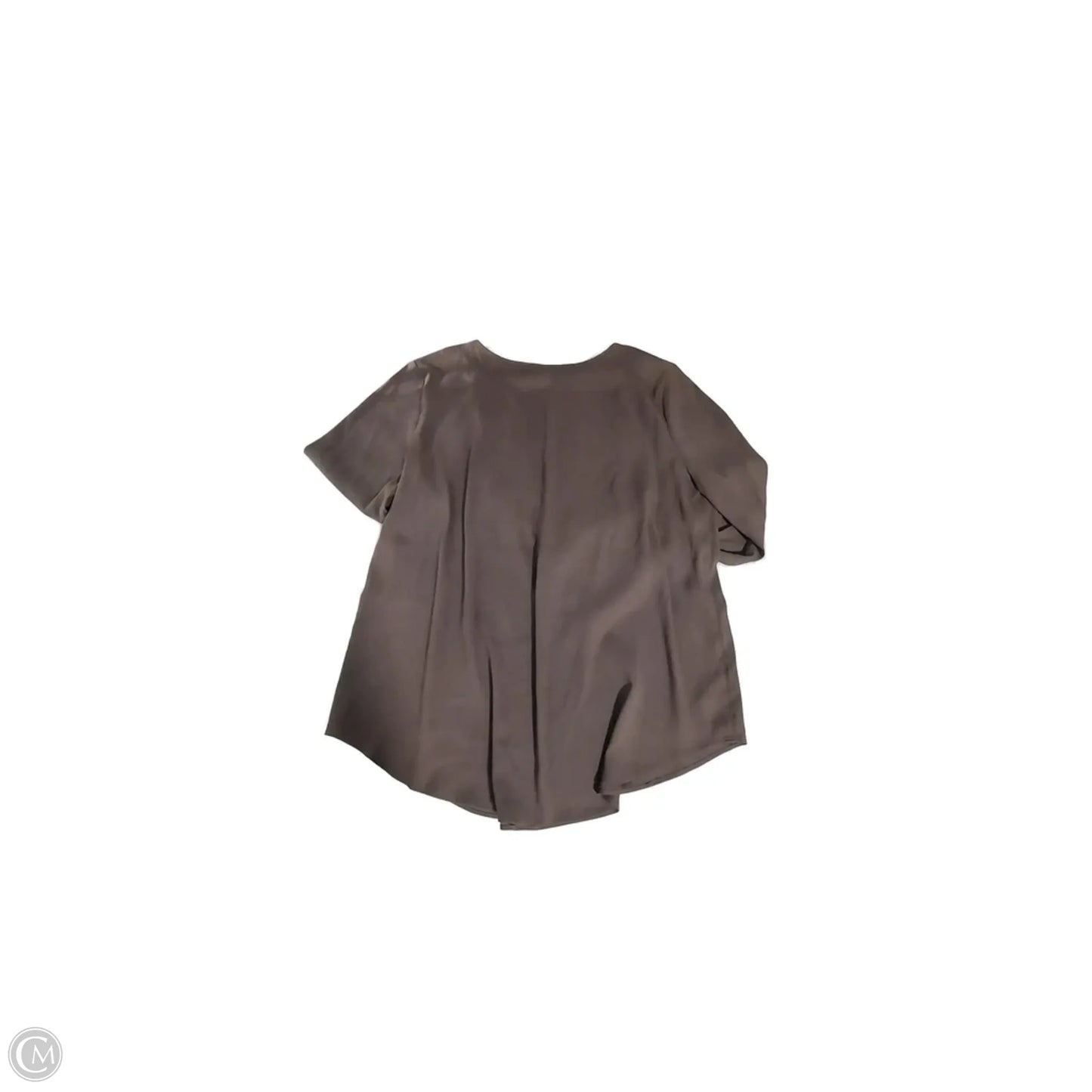 Blouse Long Sleeve By Ann Taylor In Green, Size: Xl