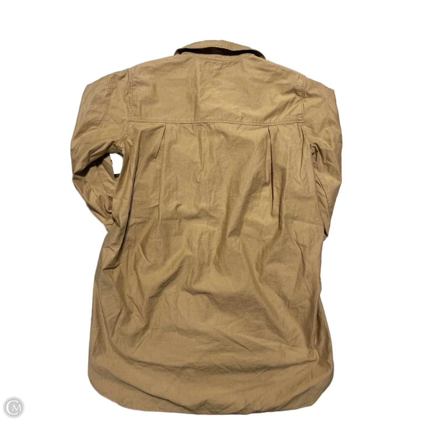 Dress Casual Short By Zara In Tan, Size: S