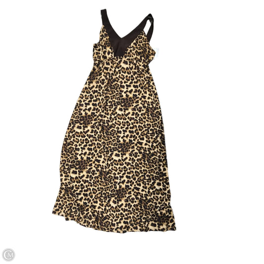 Dress Casual Maxi By Cmc In Animal Print, Size: S