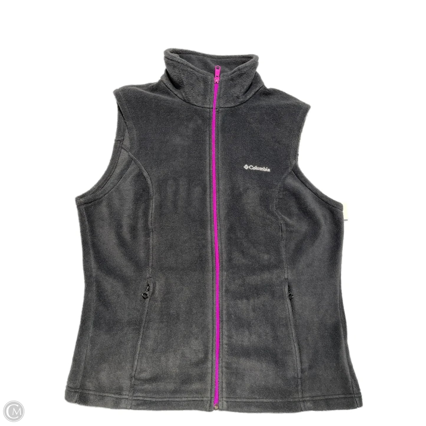 Vest Fleece By Columbia In Grey, Size: L