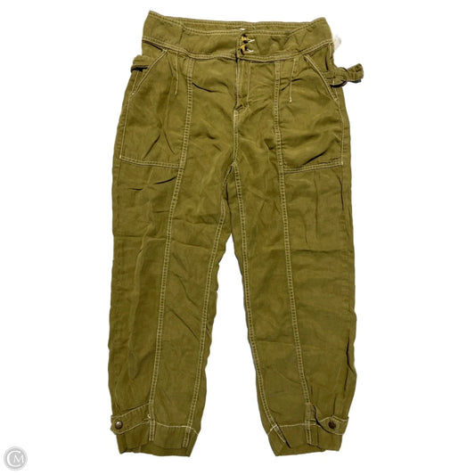 Pants Linen By Anthropologie In Green, Size: 8