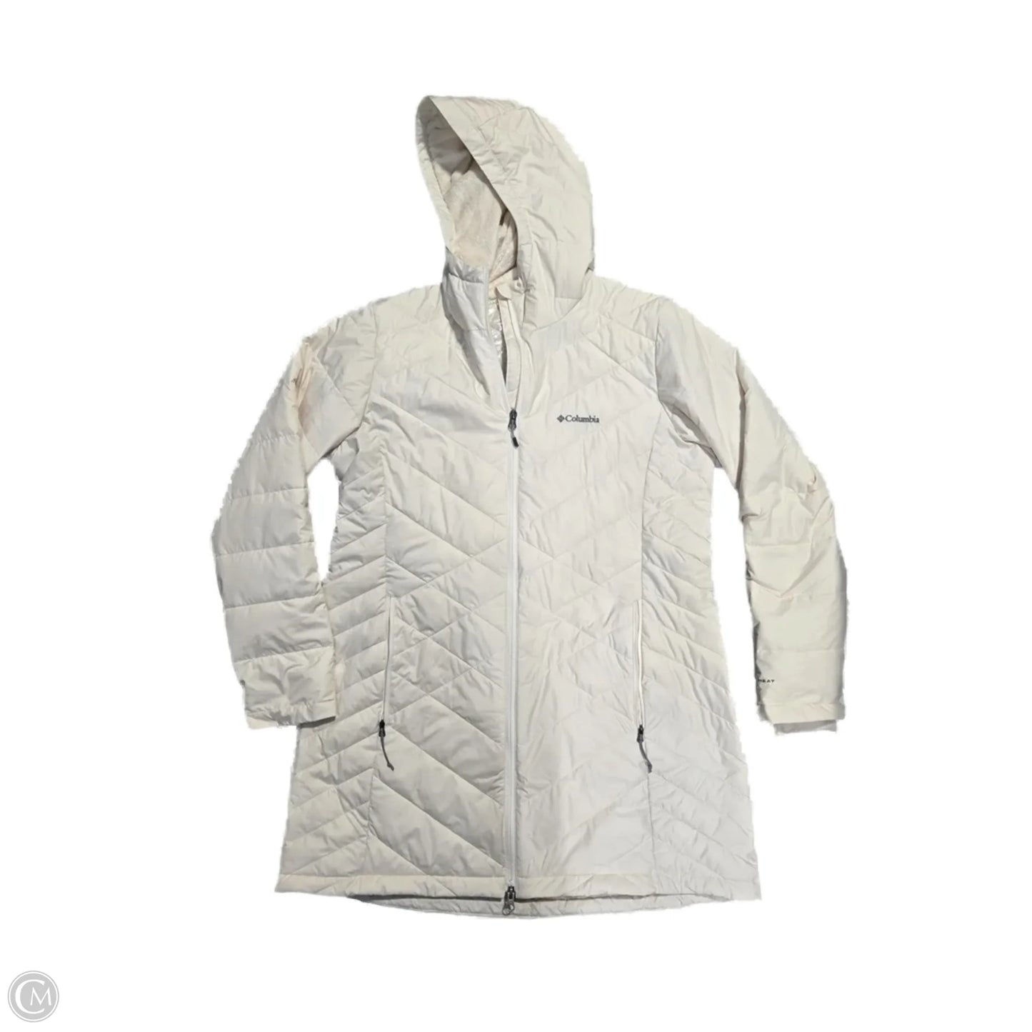 Coat Puffer & Quilted By Columbia In Cream, Size: Xl