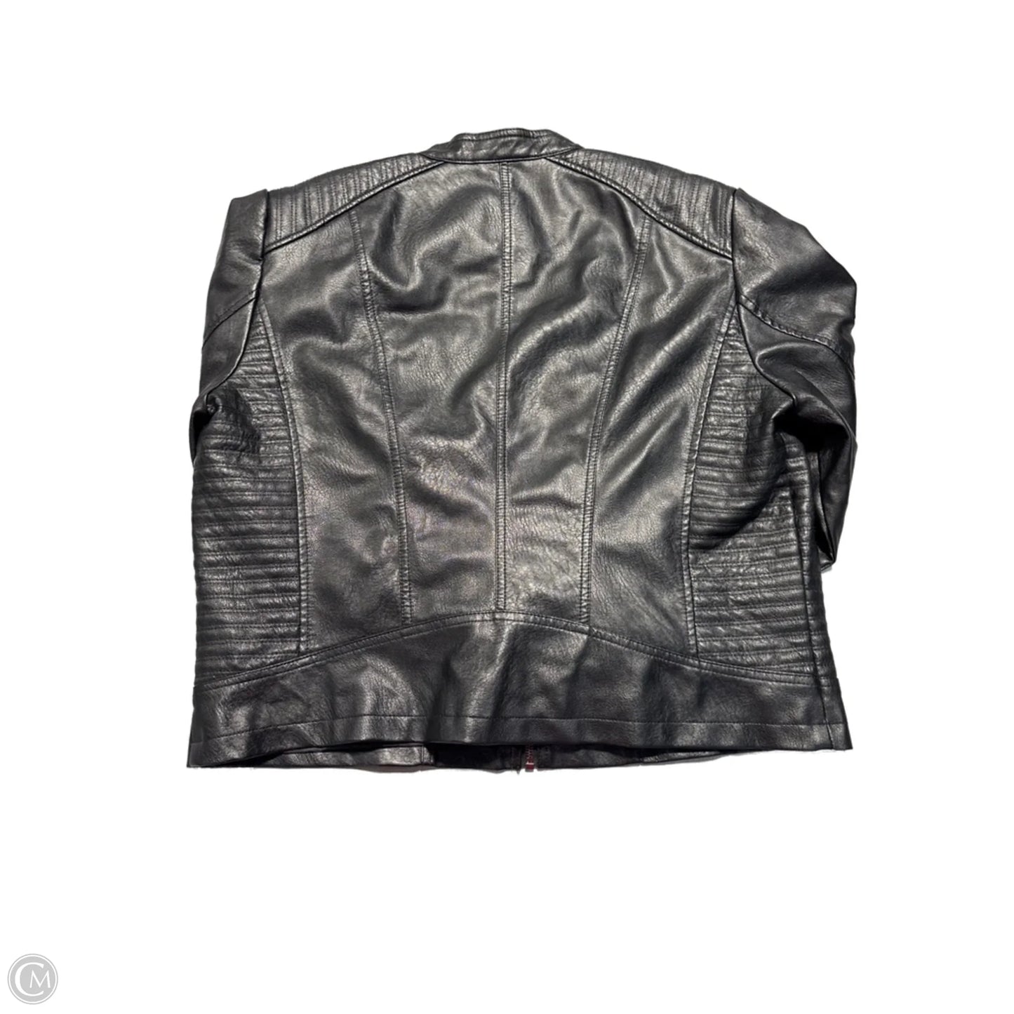 Coat Leather By Cmc In Black, Size: Xl