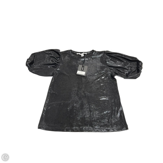 Top Short Sleeve By Cmc In Black, Size: S