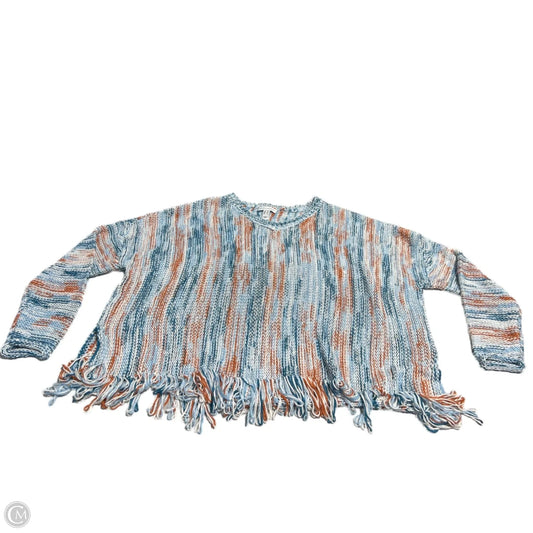Sweater By Cmc In Blue & Orange, Size: Xs