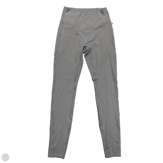 Athletic Leggings By Cmc In Grey, Size: M
