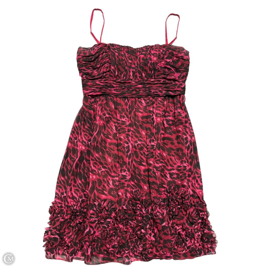 Dress Casual Short By Oc By Oleg Cassini In Animal Print, Size: 12