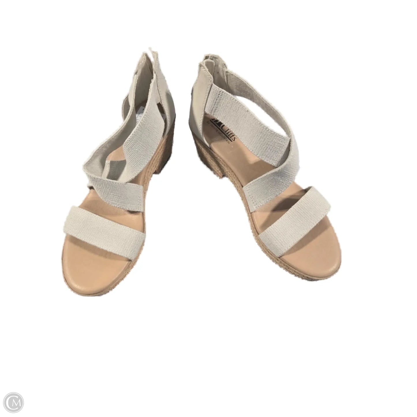 Sandals Flats By Cmc In Cream, Size: 10