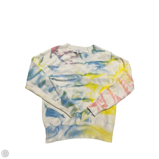 Sweater By John + Jenn In Tie Dye Print, Size: S