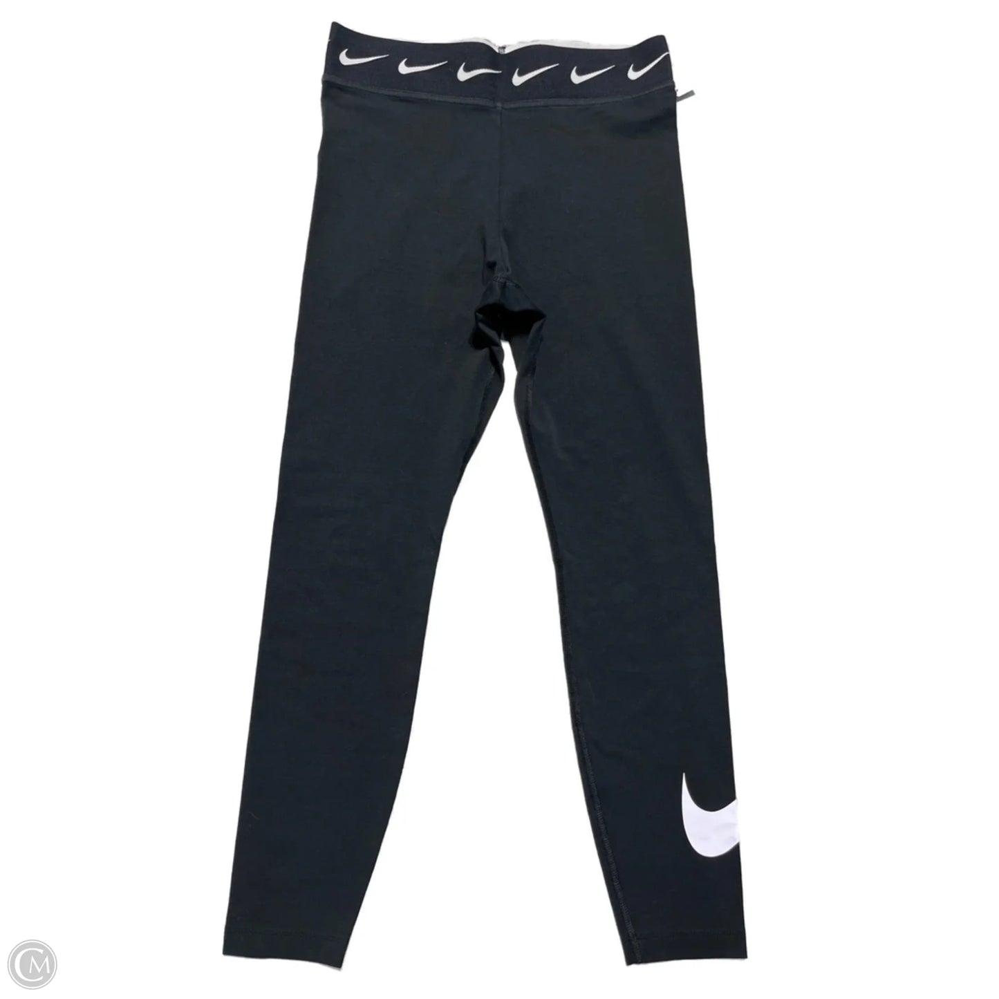 Athletic Leggings By Nike In Black, Size: L