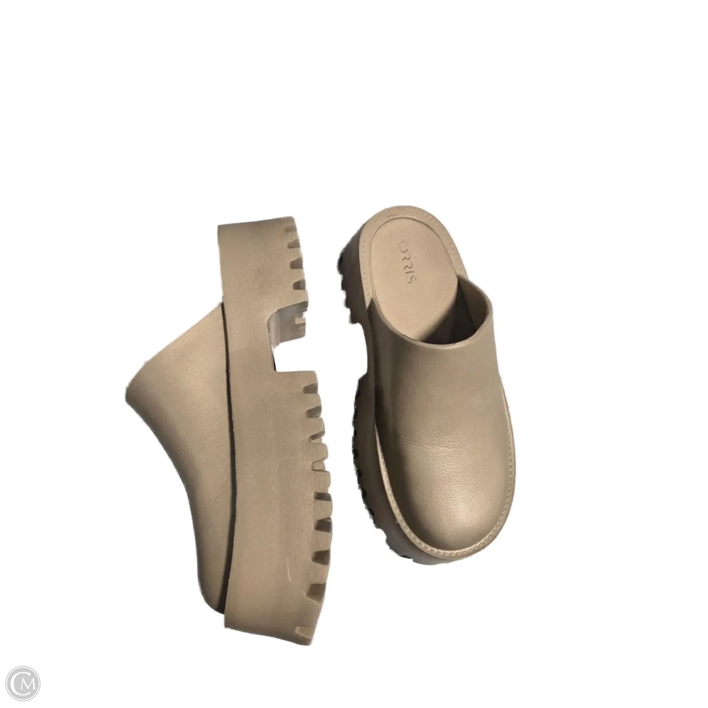 Shoes Heels Platform By Cmc In Tan, Size: 10