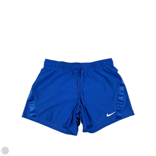 Athletic Shorts By Nike In Blue, Size: M