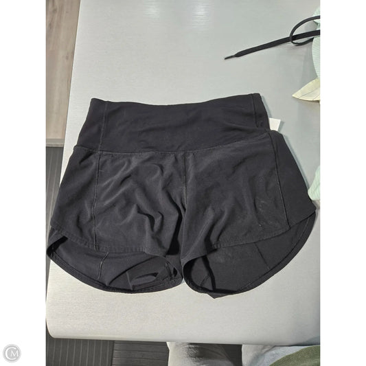 Athletic Shorts By Lululemon In Black, Size: 4