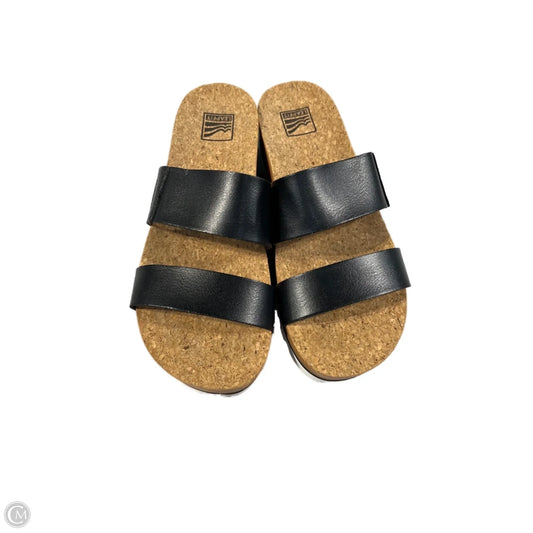 Sandals Flats By Cmc In Black, Size: 8