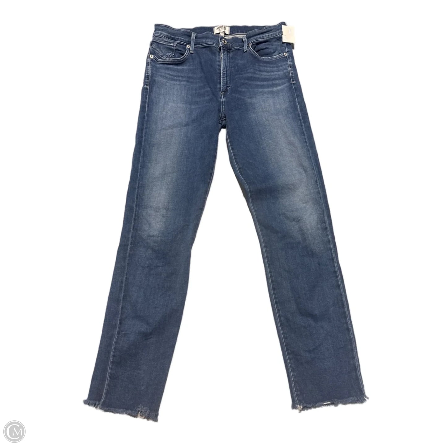 Jeans Skinny By Agolde In Blue Denim, Size: 14