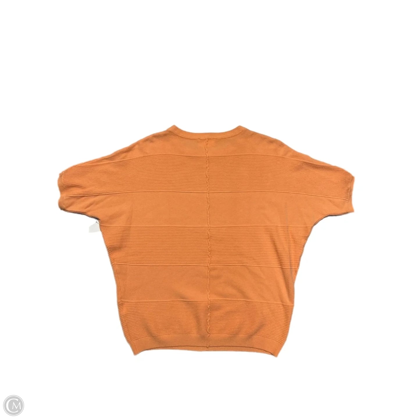 Top Short Sleeve By Allie Rose In Orange, Size: S