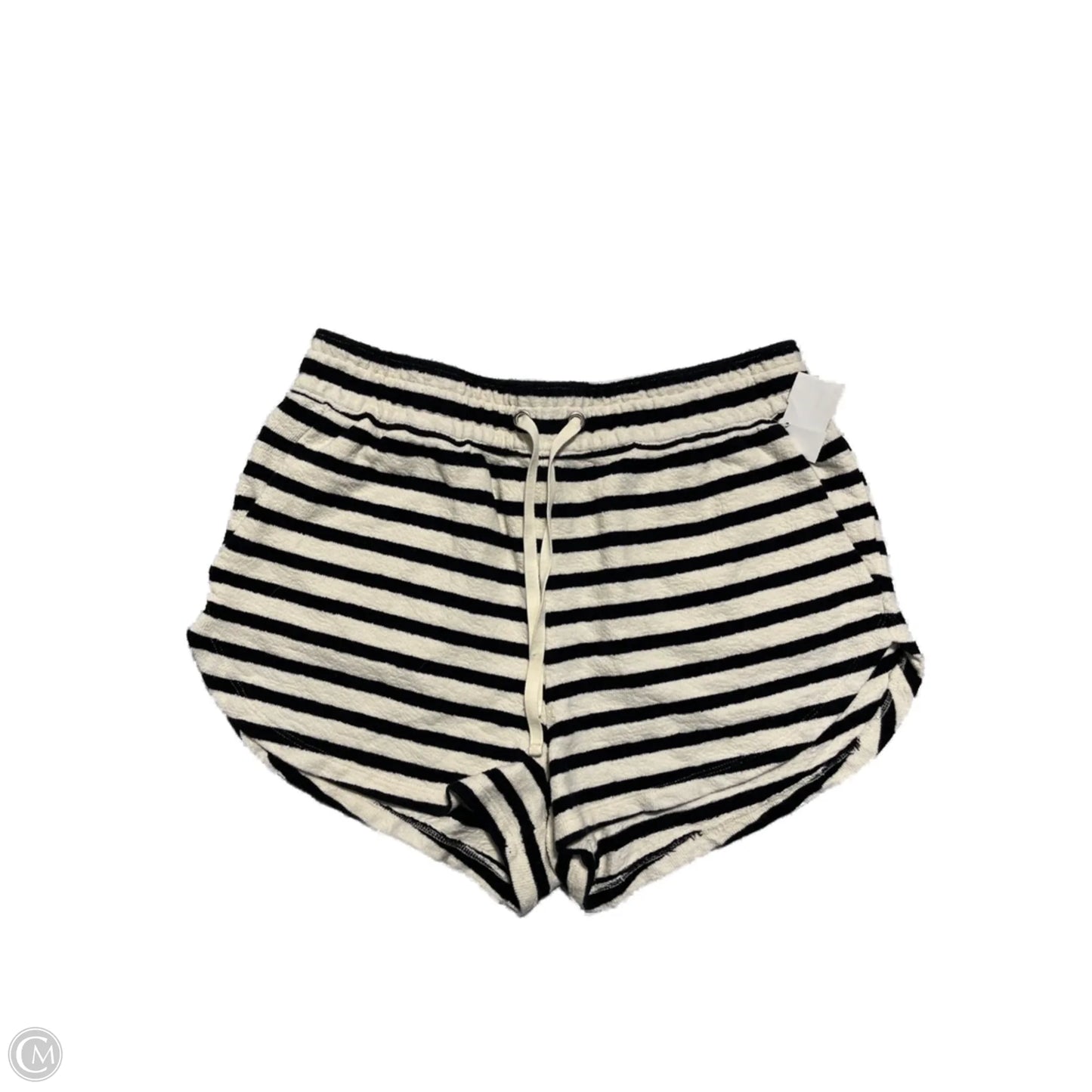 Shorts By H&m In Striped Pattern, Size: M