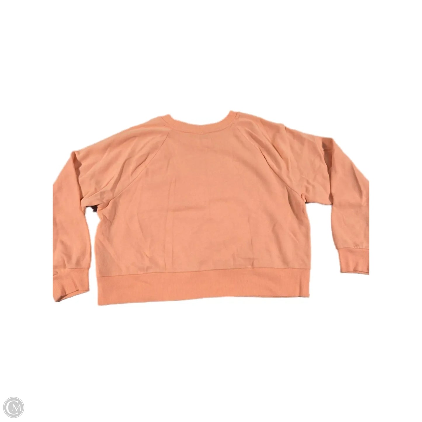 Sweatshirt Collar By Colsie In Peach, Size: Xl