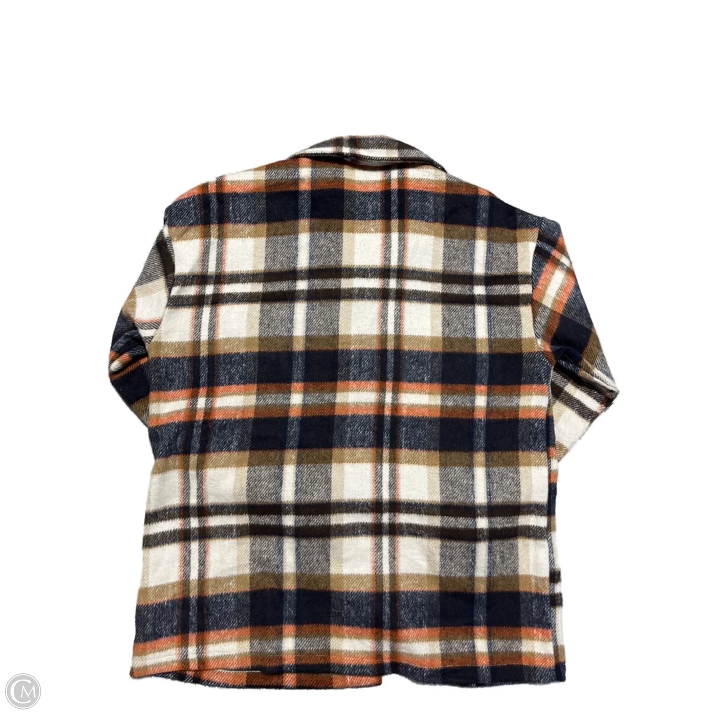 Jacket Shirt By Cme In Blue, Size: L