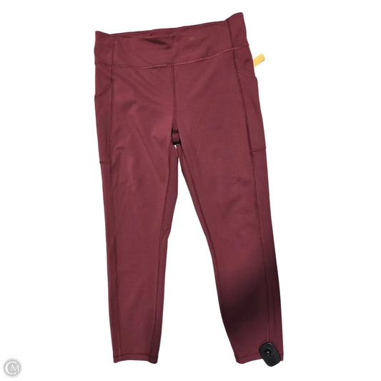Athletic Leggings By Lululemon In Mauve, Size: 14