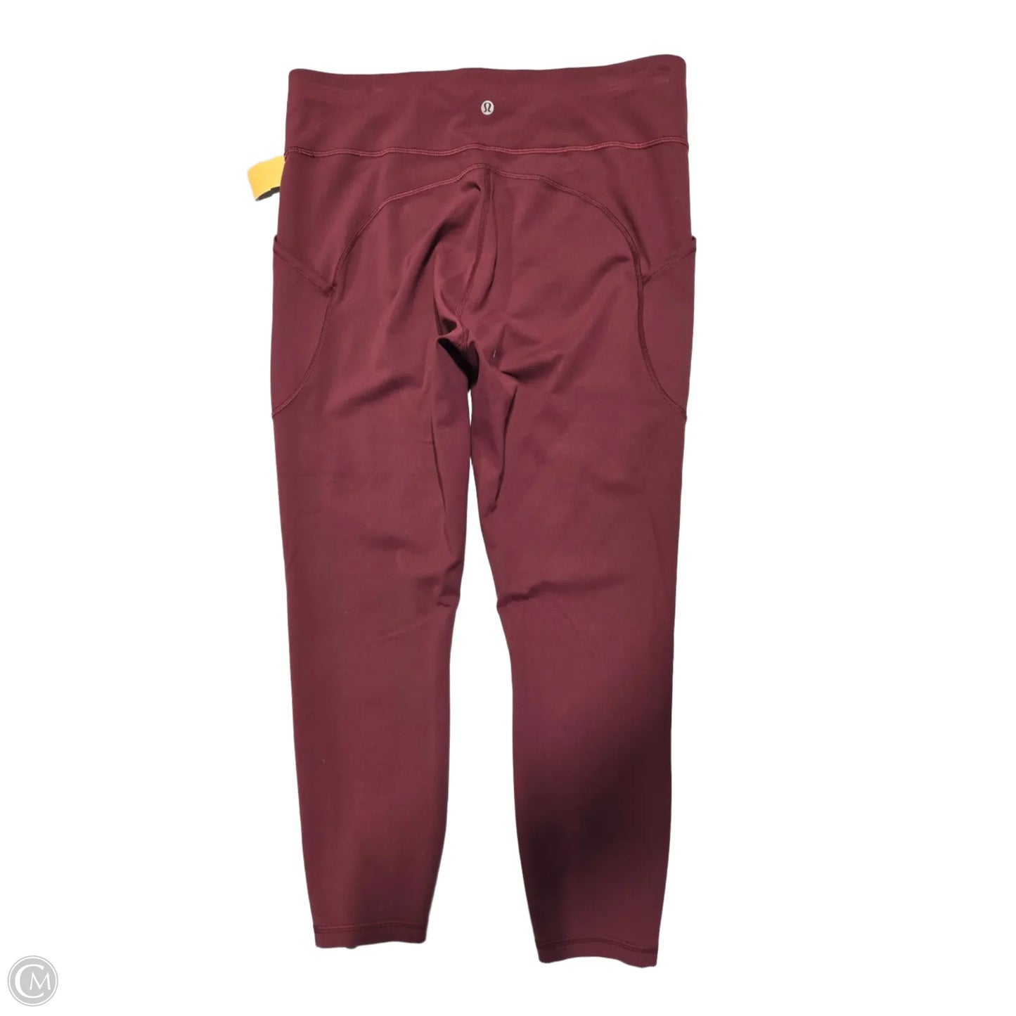 Athletic Leggings By Lululemon In Mauve, Size: 14