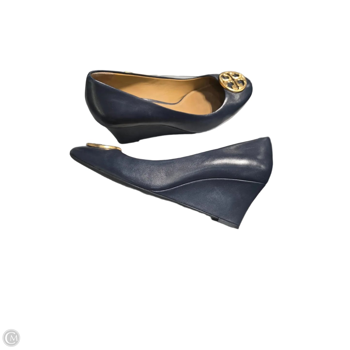 Shoes Designer By Tory Burch In Blue, Size: 9.5