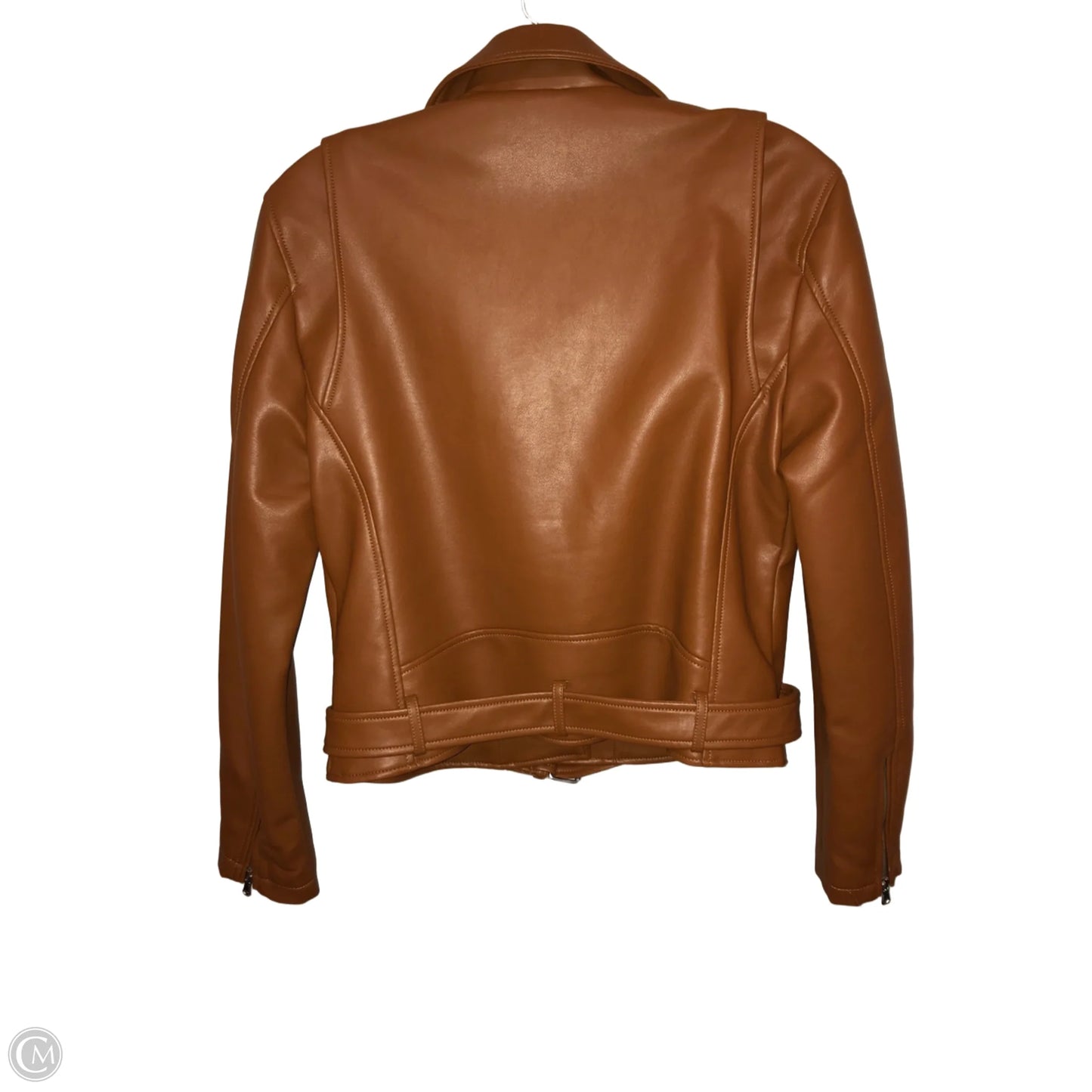 Jacket Designer By Rebecca Minkoff In Brown, Size: L