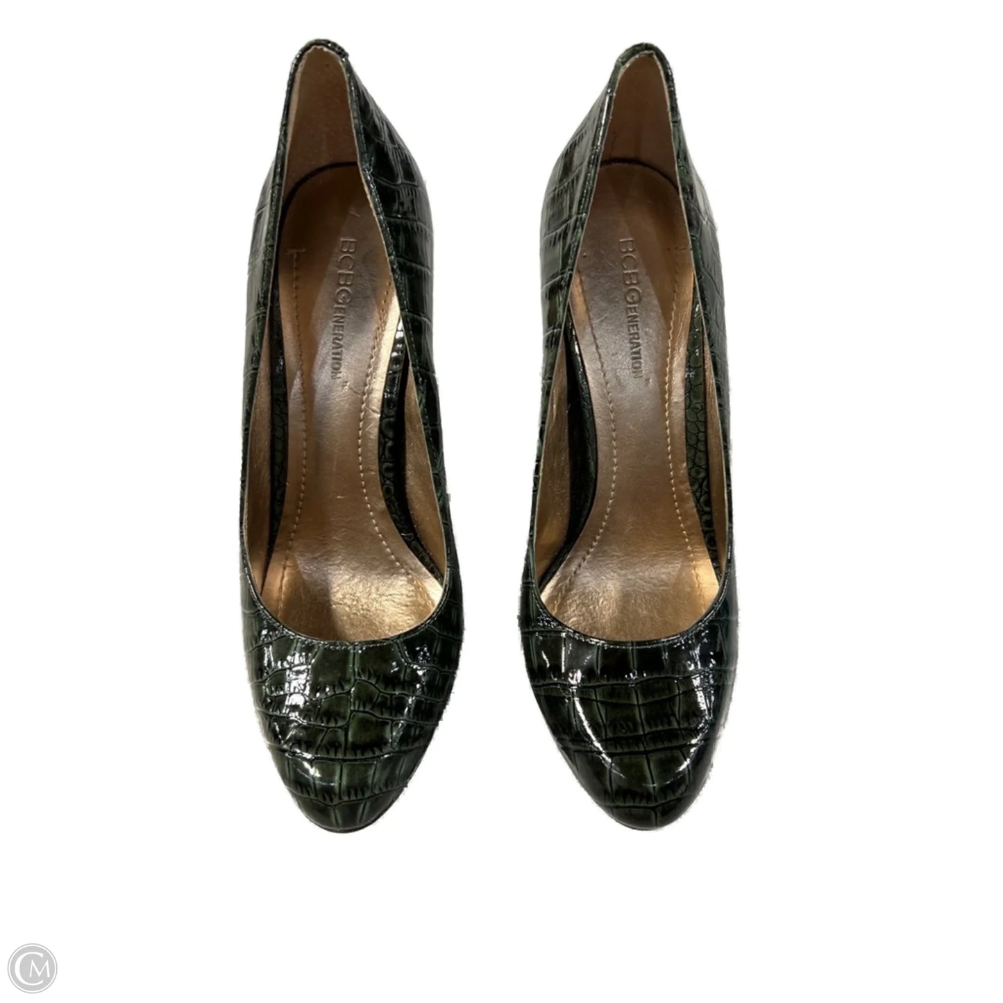 Shoes Heels Stiletto By Bcbgeneration In Snakeskin Print, Size: 7.5
