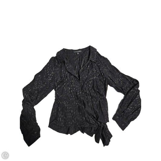 Top Long Sleeve Basic By Banana Republic In Black, Size: S