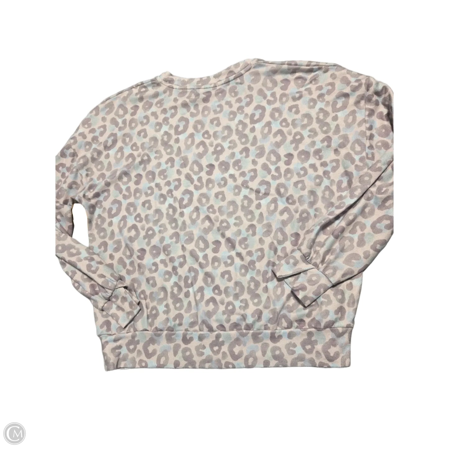 Top Long Sleeve Basic By Cme In Animal Print, Size: M