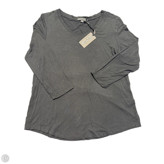 Top Long Sleeve Basic By Cma In Black, Size: Xs