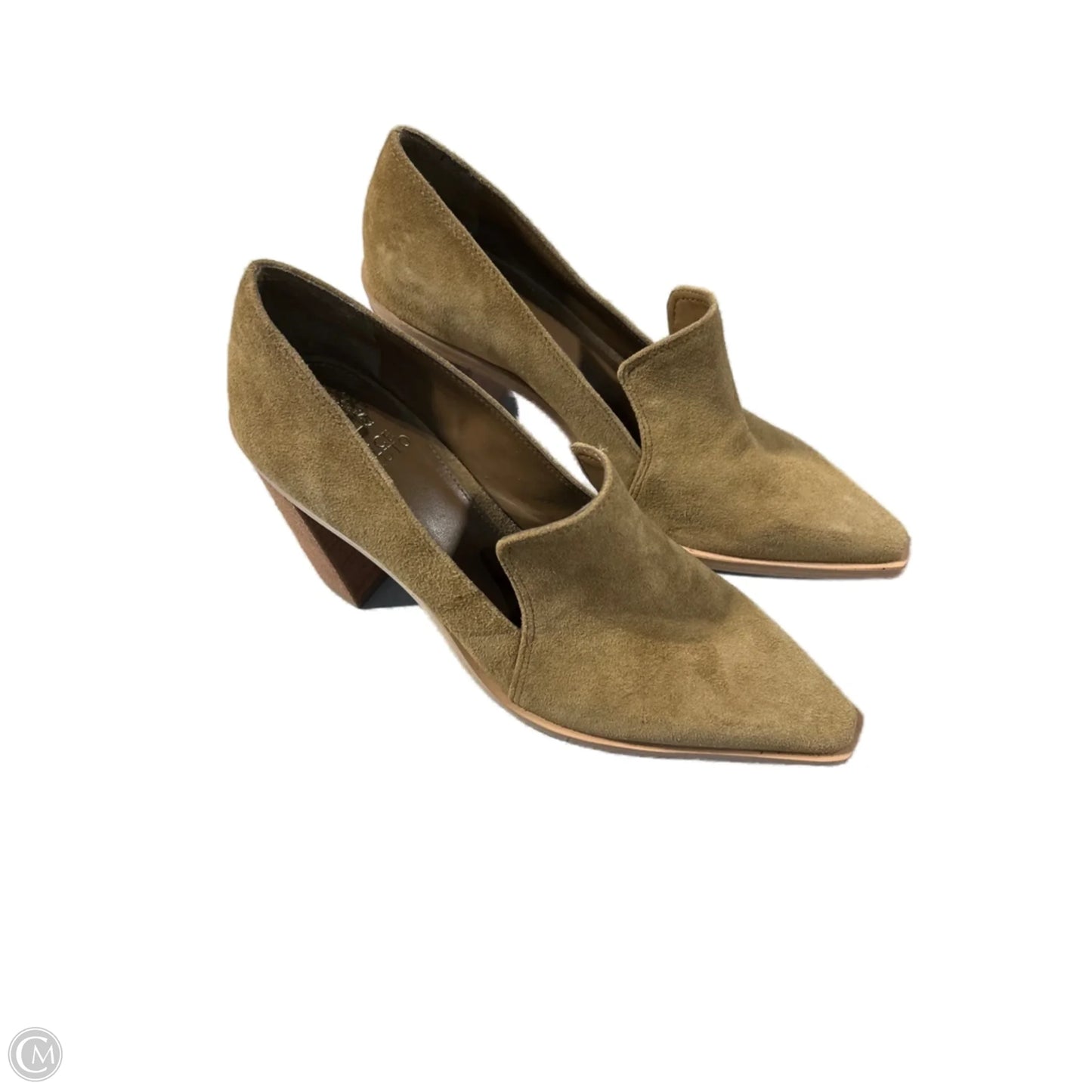 Shoes Heels Block By Vince Camuto In Tan, Size: 9.5