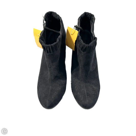 Boots Ankle Heels By Sam And Libby In Black, Size: 8