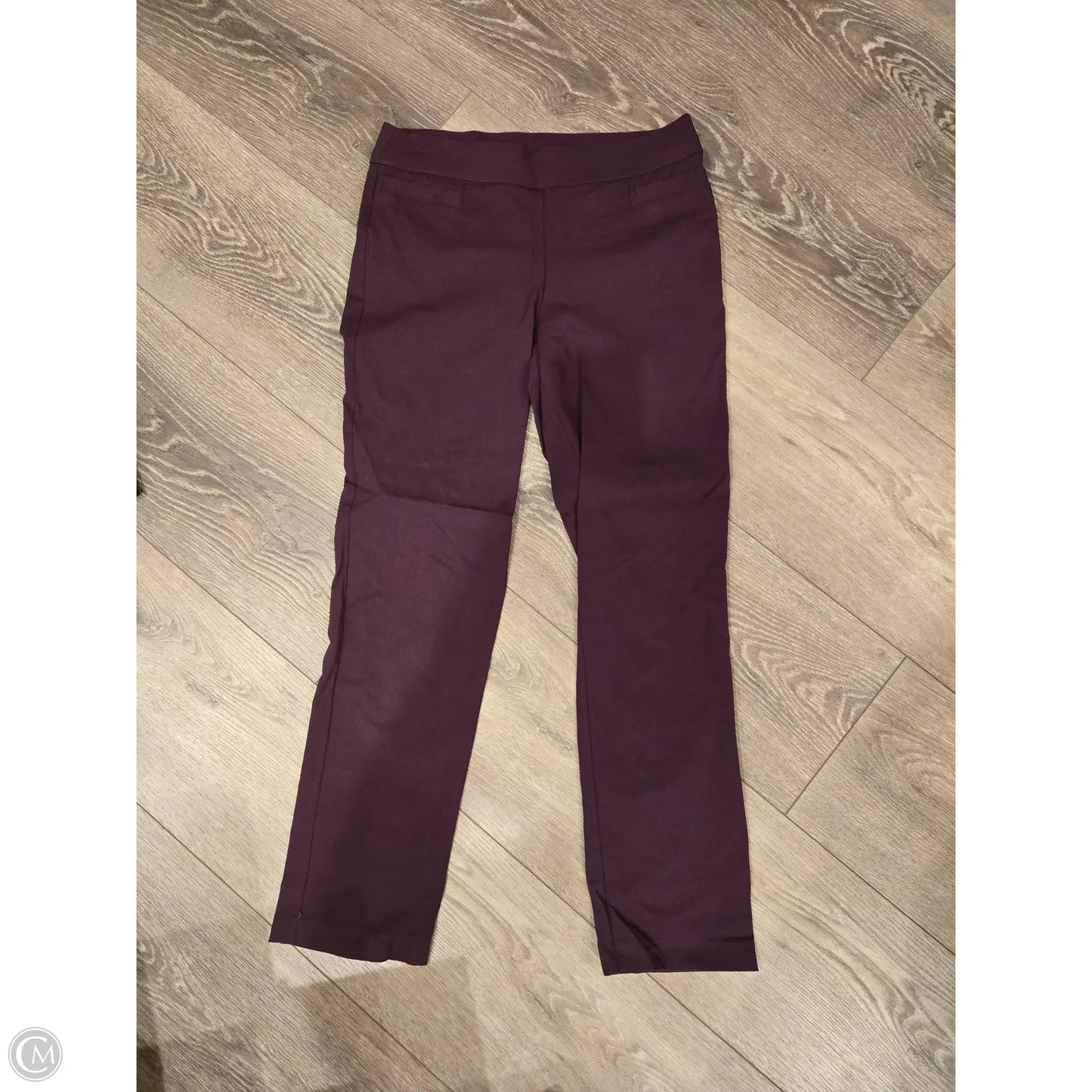Pants Chinos & Khakis By Studio Works In Maroon, Size: 8