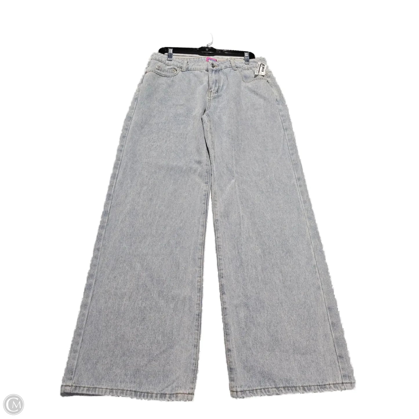 Jeans Wide Leg By Cme In Blue Denim, Size: 10