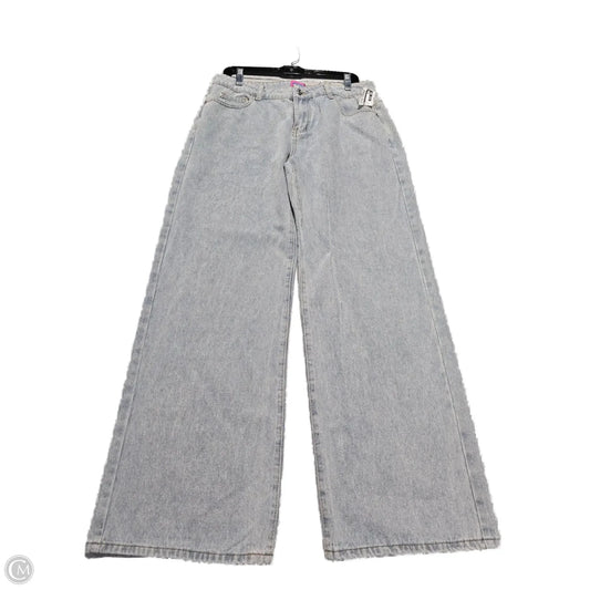 Jeans Wide Leg By Cme In Blue Denim, Size: 10