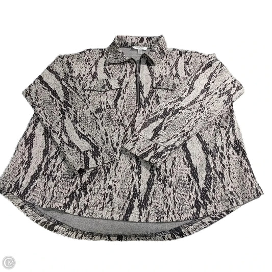 Jacket Other By Cable And Gauge In Black & Brown, Size: M