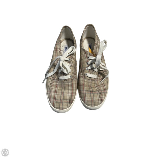 Shoes Flats By Keds In Plaid Pattern, Size: 6.5