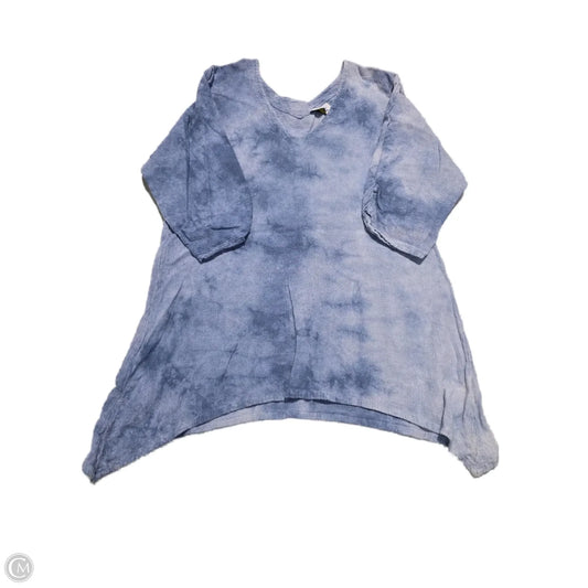 Top Short Sleeve Basic By Cme In Blue, Size: M