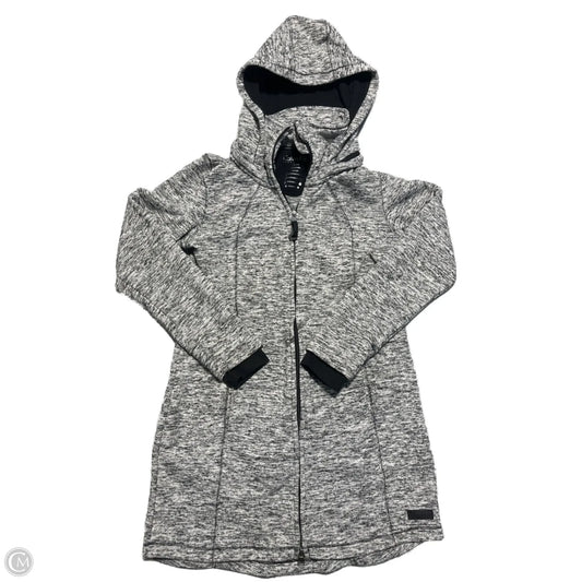 Jacket Fleece By Calvin Klein Performance In Black & White, Size: M