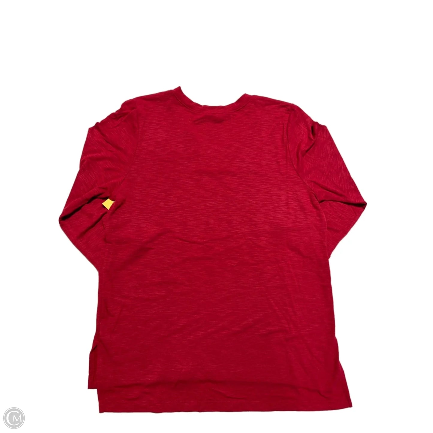 Top Long Sleeve Basic By Nally And Millie In Red, Size: M