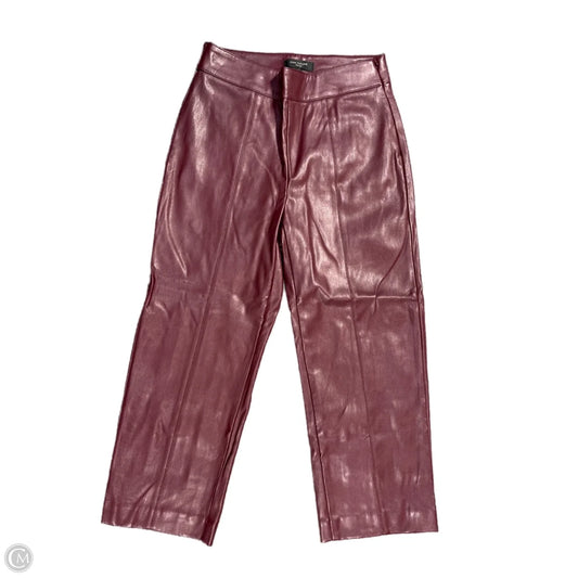 Pants Chinos & Khakis By Ann Taylor In Maroon, Size: 2p