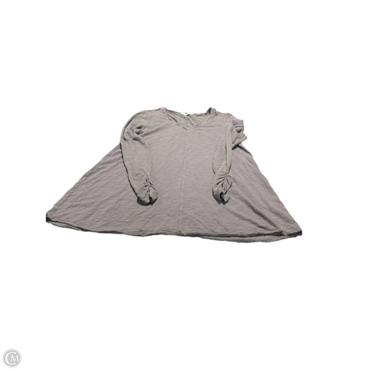 Top 3/4 Sleeve Basic By Cmc In Taupe, Size: M