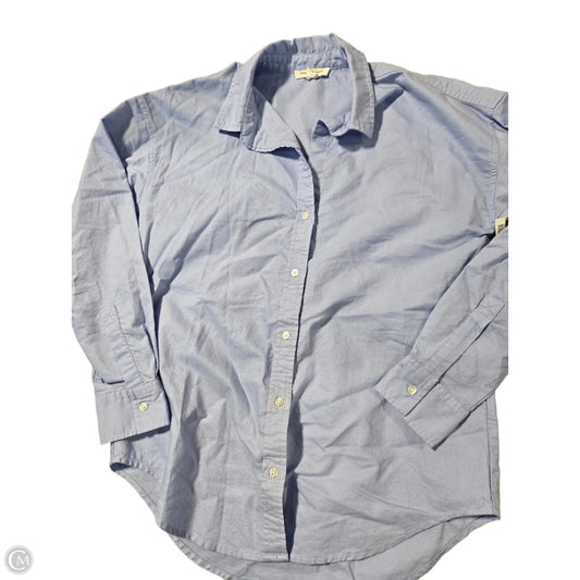 Top Long Sleeve Basic By Beachlunchlounge In Blue, Size: S