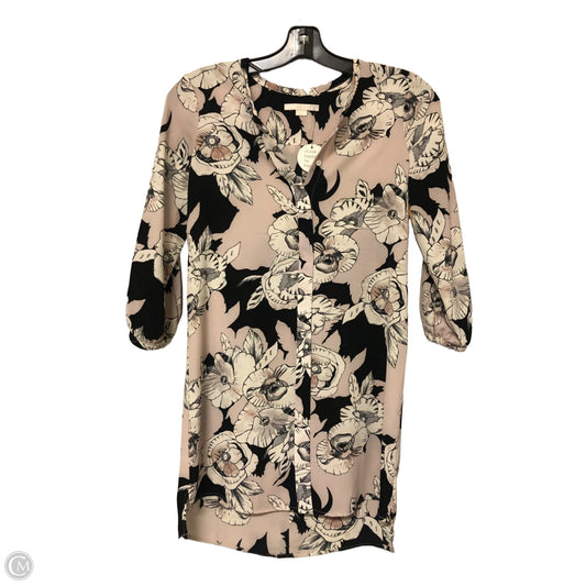 Dress Casual Short By Cme In Floral Print, Size: Xs