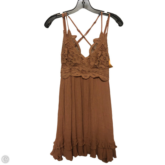 Dress Casual Short By Listicle In Brown, Size: Xs