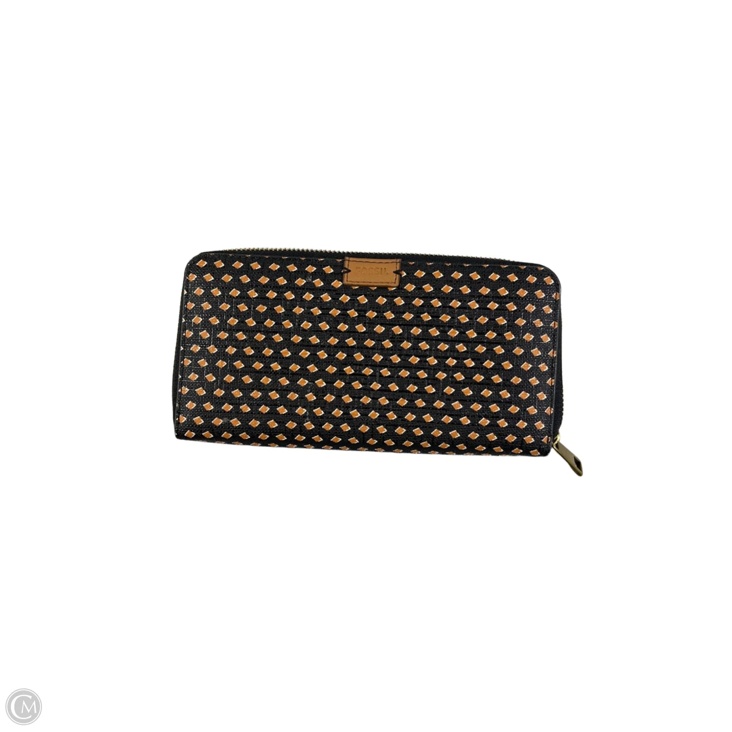 Wallet Leather By Fossil, Size: Small